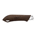 Pisau Cutter Pegangan Kayu 18 mm WD-L/BRN OLFA Woody Knife