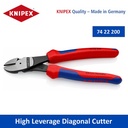 Tang Potong 74 22 200 High Leverage Diagonal Cutter Knipex