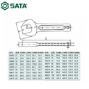 Kunci Pas Slugging Ujung Terbuka 27 mm 48603 Open End Slugging Wrench Sata Tools