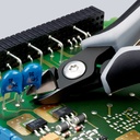 Tang Potong ESD Pemotong Samping Elektronik Presisi 79 42 125 Z ESD Precision Electronics Side Cutter ESD Knipex