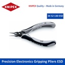 Tang 34 52 130 ESD Precision Electronics Gripping Pliers ESD Knipex