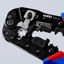 Tang Crimping 97 51 13 Crimping Pliers for RJ45 Western plugs Knipex