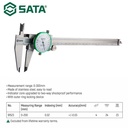 Jangka Sorong Sigmat 91523 Dial Caliper 0-300mm Sata Tools