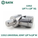 SOCKET ADAPTOR FLEKSIBEL 11912 UNIVERSAL JOINT 1/4" F x 1/4" M SATA