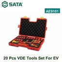 Tool Kit Listrik 20 Pcs AE9101 VDE Tools Set For EV Sata Tools