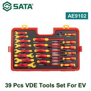 Tool Kit Listrik 39 Pc AE9102 NEV VDE Tool Set Sata Tools