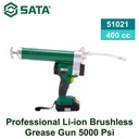 Pompa Minyak Gemuk 51021 Prof Li-ion Brushless Grease Gun Sata Tools