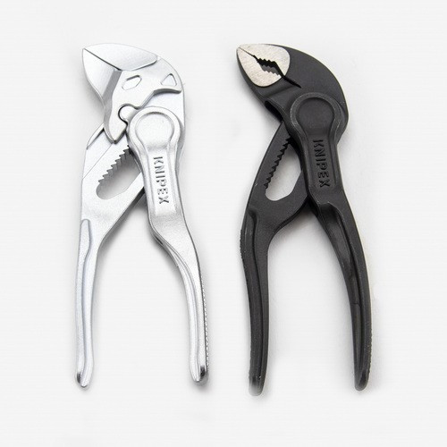 Tang Mini KNIPEX 00 20 72 V04 XS Pliers set XS in tool belt pouch 2Pcs