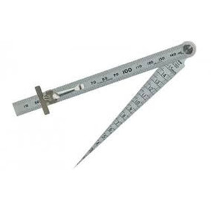 Penggaris Stainless Steel 15 cm 62612 SHINWA Taper Gauge 1-15 mm