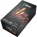 Obeng Torsi VDE Set Wera 05059291001 Torque 1.2-3.0 Nm Extra Slim 15pc