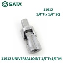 SOCKET ADAPTOR FLEKSIBEL 11912 UNIVERSAL JOINT 1/4" F x 1/4" M SATA
