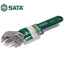 KUNCI INGGRIS 47225 DIPPING HANDLE ADJUSTABLE WRENCH 12" SATA TOOLS