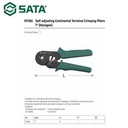 Tang Krimping 7" 91118A Self-adjust Crimping Pliers End Sleeves Sata