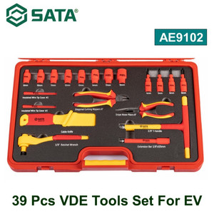 Tool Kit Listrik 39 Pc AE9102 NEV VDE Tool Set Sata Tools