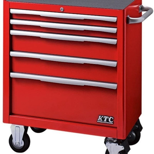 Trolly Toolbox 5 Laci KTC EKW-1005R Roller Cabinet 5 Drawers Japan