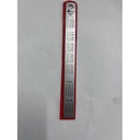 Penggaris Stainless Steel SHINWA Steel Ruler, 15 cm 13005