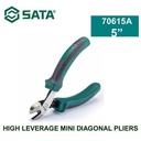 Tang Potong Mini 5" / 125 mm 70615A High Lev Mini Diagonal Pliers Sata