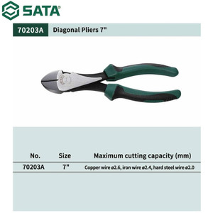 Tang Potong 7" / 180 mm 70203A Diagonal Pliers Sata Tools