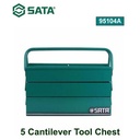 Tool Box Besi Tingkat 95104A 5 Cantlever Tool Chest Sata Tools