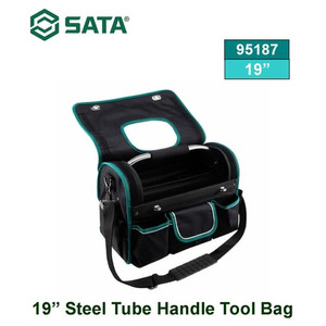 Tas Perkakas 95187 19" Steel Tube Handle Tool Bag Sata Tools