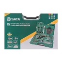 Tool Kit Set 09014 124 Pcs 1/4" & 3/8" & 1/2" Socket Wrench Sata Tools