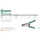 Tang Kupas Kabel 91212 Automatic Wire Stripper Type A Sata Tools