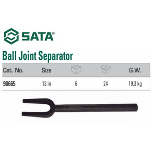 Treker 90665 Ball Joint Separator 12" Sata Tools