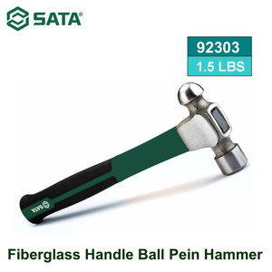 Palu Konde 92303 Ball Pein Hammer Fiberglass 1.5 Lbs Sata Tools
