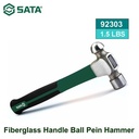 Palu Konde 92303 Ball Pein Hammer Fiberglass 1.5 Lbs Sata Tools