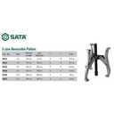 Treker 3 Kaki 90642 3 Jaw Gear Puller 12" Sata Tools