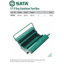 Tool Box Besi Tingkat 95104A 5 Cantlever Tool Chest Sata Tools