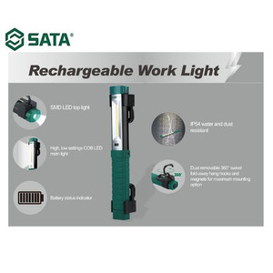 Lampu Senter Led 90761 Tube Work Light 300 Lumens Sata Tools