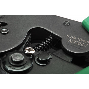 Tang Press Skun 91118 Self Adjust Crimp Pliers End Sleves Sata Tools