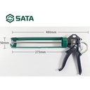 Alat Tembak Lem Kaca Sealant 90510 Manual Caulking Gun 9" Sata Tools