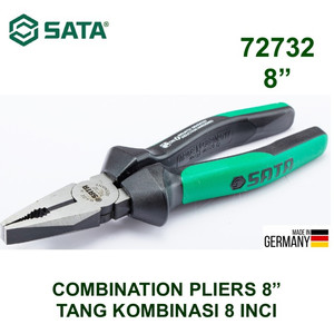 Tang Kombinasi 200 mm 72732 - Combination Pliers 8” Sata Tools