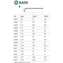 Kunci L Bintang 84504 - Torx Tamper Proof Key T-9 Sata Tools