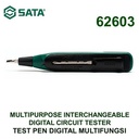 Obeng Testpen AC DC Digital 62603 Circuit Tester Sata Tools