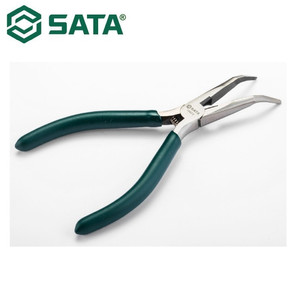 Tang Lancip Bengkok 6" 70623 Electronic Angle Long Nose Pliers Sata