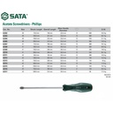 Obeng Plus Magnet PH 3 X 300 mm 62322 Acetate Screwdriver Sata Tools