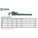 Kunci Pipa - Pipe Wrench 14 Inch 70815 Sata Tools