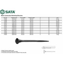 Kunci Pas 47322 Construction Ratcheting Wrench 24 x 30 mm Sata Tools