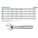 Kunci Inggris 18" / 450 mm 47207 Adjustable Wrench Sata Tools
