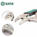 Tang Buaya 71106 Curved Jaw Locking Pliers 7" Easy Released Sata Tools