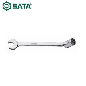 Kunci Ring Pas Fleksibel 14 mm 47604 Socket End & Open End Wrench Sata