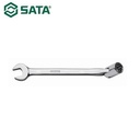 Kunci Ring Pas Fleksibel 14 mm 47604 Socket End & Open End Wrench Sata