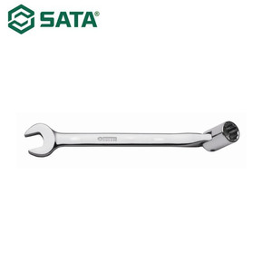 Kunci Ring Pas Fleksibel 12 mm 47602 Socket End & Open End Wrench Sata