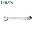 Kunci Ring Pas Fleksibel 12 mm 47602 Socket End & Open End Wrench Sata