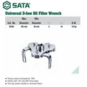Kunci Pas 97422 Universal 3-Jaw Oil Filter Wrench Sata Tools