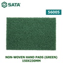 Sabut Spons Industri 56005 Non-Woven Hand Pads 150 X 230mm Sata Tools