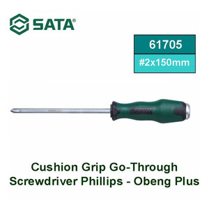 Obeng Ketok Plus 2 x 150 mm 61705 Phillips Screwdriver Sata Tools
